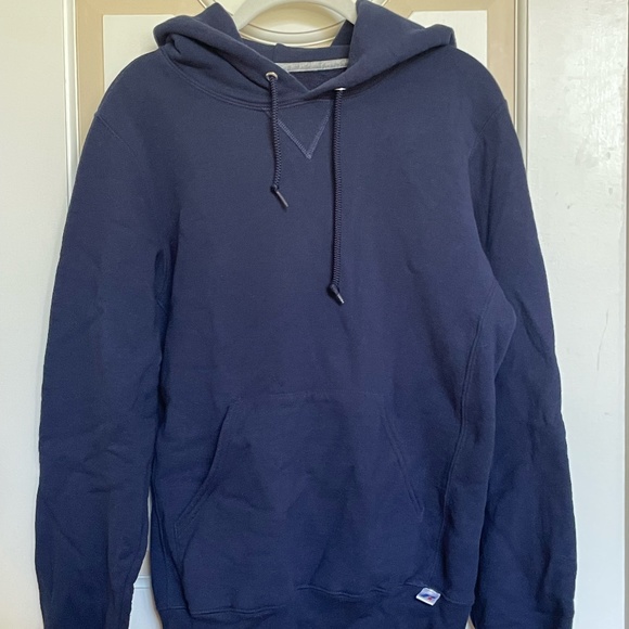 Russell Navy Blue Hoodie - Picture 1 of 3